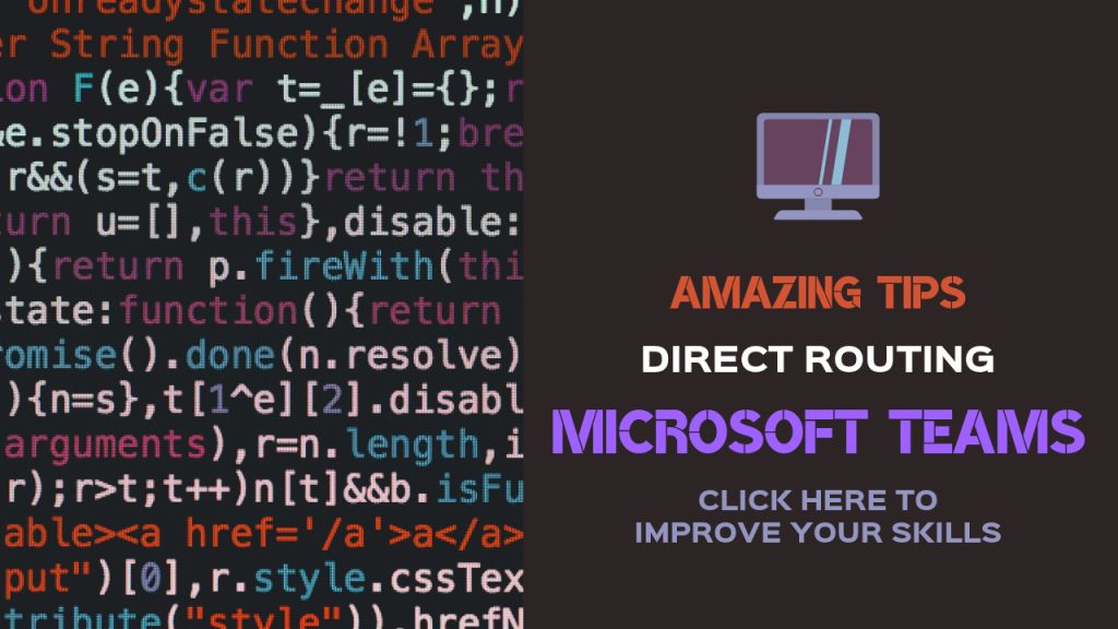 Microsoft Teams Direct Routing
