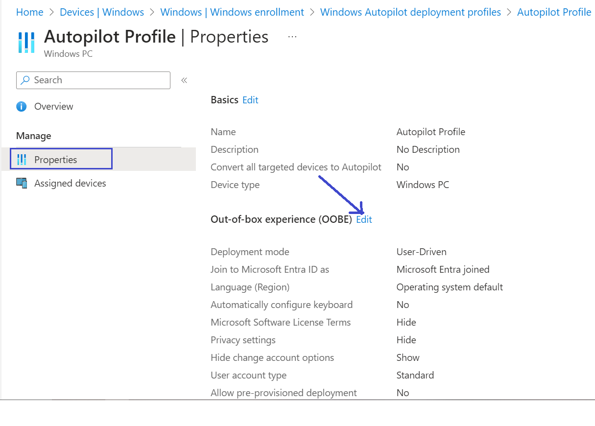 Keyboard Layout Prompt in Windows Autopilot OOBE Process