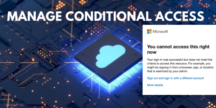 Manage Conditional Access