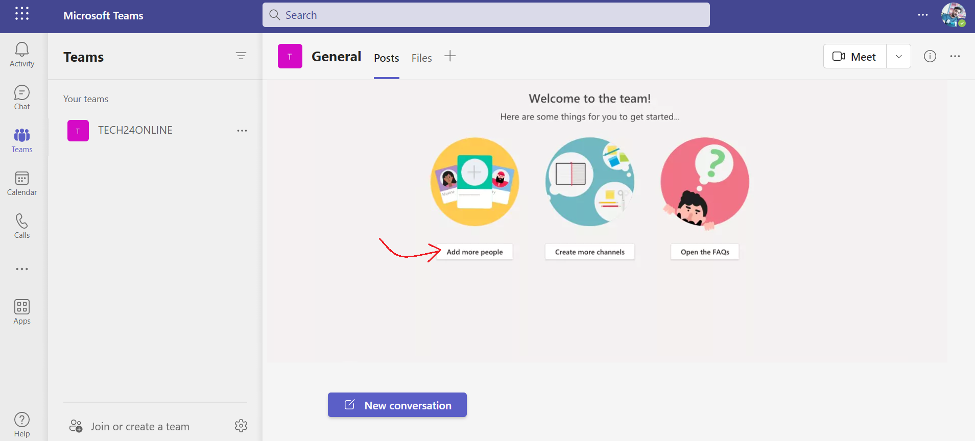 How to create teams and channels