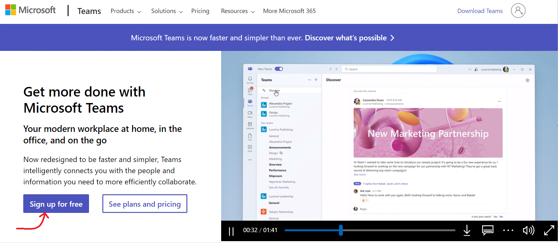 Getting started with Microsoft Teams