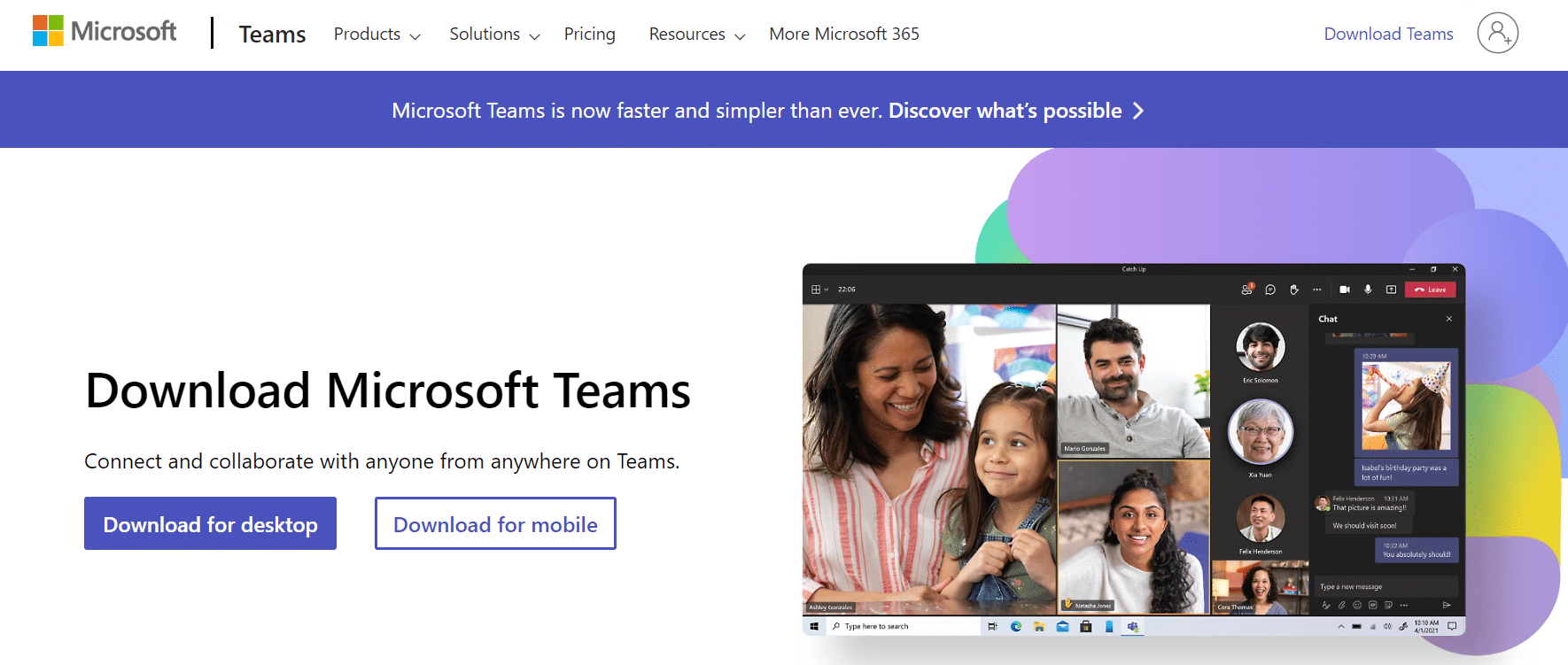 Download the Microsoft Teams App